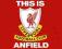 LIVERPOOL The REDS LFC YNWA ANFIELD koszulka