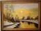 Obraz olejny 81/61  Pejzaż