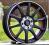 NOWE FELGI 16'' 5X100 CZARNY MAT + CZERWONY RING