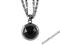 NASZYJNIK SWAROVSKI ŁAŃCUSZEK BLACK DIAMOND