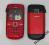 Nowa obudowa Nokia C3 metalowa z klawiatura red
