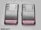 Oryginalna OBUDOWA TYŁ klapka Samsung F480 Pink