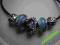 BEADS KORALIK MURANO DO PANDORA ZESTAW WALENTYNKI