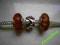 BEADS KORALIK MURANO DO PANDORA ZESTAW WALENTYNKI