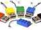 pendrive USB podobny do lego 4gb niebieski plastik