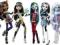Monster High 2012- 2 Rodzaje lalek