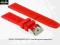 pasek do zegarka silikon 20mm S250.20.6 CZERWONY