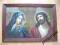 Stary duży obraz - Chrystus i Maryja