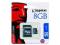PAMIĘĆ SD KINGSTON 8 GB HC Class 4 MICRO +ADAPTER