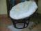 Wspaniały fotel PAPASAN/rattan/ratan BDB.