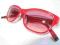 Okulary słoneczne klasyczne Karl Lagerfeld czerwne