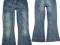 NEXT kapitalne jeansy ciążowe fason KICKFLARE 36