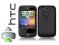 HTC WILDFIRE Etui MAX RUBBER TPU GEL + Folia w24h