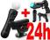 PS3 MOVE STARTER PACK + PRECISION GUN ZESTAW 24h
