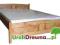 Łóżko drewniane BUKOWE Filonek 120x200 OLCHA