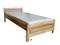 Łóżko drewniane BUKOWE Filonek 90 NATURA -wys 24h-