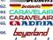 Naklejka Logo Dethleffs Caravelair Adria Beyerland