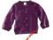 H&M sweterek rozpinany KARDIGAN 74 NOWY fiolet