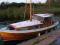 jacht żaglowy drewniany z duszą motosailer