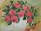 OBRAZ OLEJNY 30x24obraz olejny  obrazy olejne roze