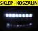 Światła DZIENNE E4 RL LED DRL 2x8 homolog KOSZALIN