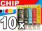 10x CANON TUSZ MP550 MP620 MP630 MP640 MX859 +CHIP