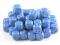 Kostki do gry plastik standard - niebieska - 100 s