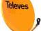 Antena satelitarna Televes 80 rf 790120 pomarańcz