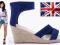 ESPADRYLE ________________ BUTY 1058 BLUE ZAMSZ 39