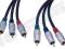 Kabel 3xRCA/3xRCA 1.0m RGB, Component DIGITAL GOLD