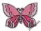 Motyl termo naszywki haft aplikacja przyprasowanka Motyl termo naszywki haft aplikacja przyprasowanka