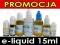 E-Liquid ECIS 15ml 7 smaków , 4 moce! E-papieros