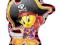 Balon FOLIOWY Tweety PIRAT 71cm URODZINY PIRACI k5