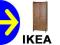 ## IKEA LEKSVIK SZAFA SZUFLADA KORYTARZ SALON