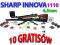 SHARP INNOVA 1110 4,5mm Drewno 10 GRATISÓW!