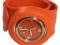 HIT JELLY WATCH CZERWONY - PASEK ZACISKOWY