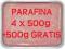 2za1* Pachnąca LUX PARAFINA * 4x500g + 500g GRATIS