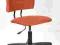 Fotel obrotowy (pomarańczowy) do biura, domu W-wa