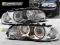 LAMPY BMW E46 99-01 COUPE CABRIO RINGI CHROME FK