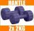 HANTLE, HANTELKI 2x 2 KG FIRMOWE BODY SCULPTURE!!