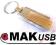 Solidny Brelok - PENDRIVE FLASH USB 8 GB. MAKUSB