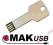 Klucz, kluczyk  -  PENDRIVE FLASH USB 4GB. MAKUSB