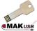 Klucz, kluczyk - PENDRIVE FLASH USB 8 GB. MAKUSB