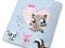 LITTLEST PET SHOP kocyk koc polarowy 130x160cm Cat