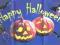 Flaga Halloween Pumpkins 90x150cm zestaw 4 flag