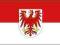 Flaga Brandenburg 90x150ncm Flagi zestaw 4 flag