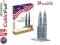 PUZZLE 3D CUBIC FUN PETRONAS TOWERS + PLAYMOBIL