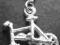 Charms rower ( 925 ) przywieszka do bransoletki