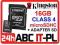 KARTA PAMIĘCI KINGSTON microSDHC 16GB + ADAPTER SD