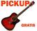 GITARA AKUSTYCZNA 5xKOLOR+KURS@CD 16xGRATIS+PICKUP